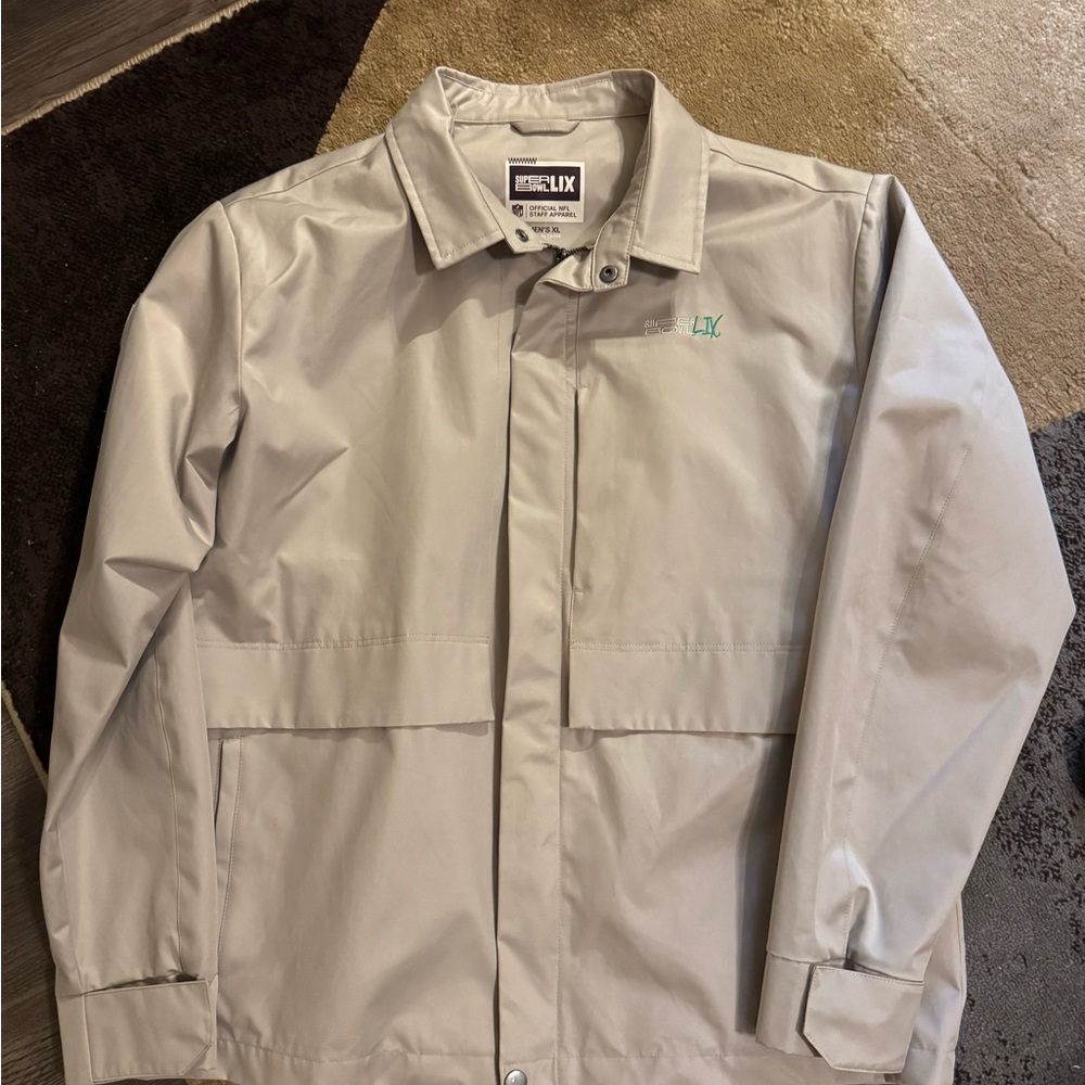 Super bowl *employee only* Men's Gray Jacket